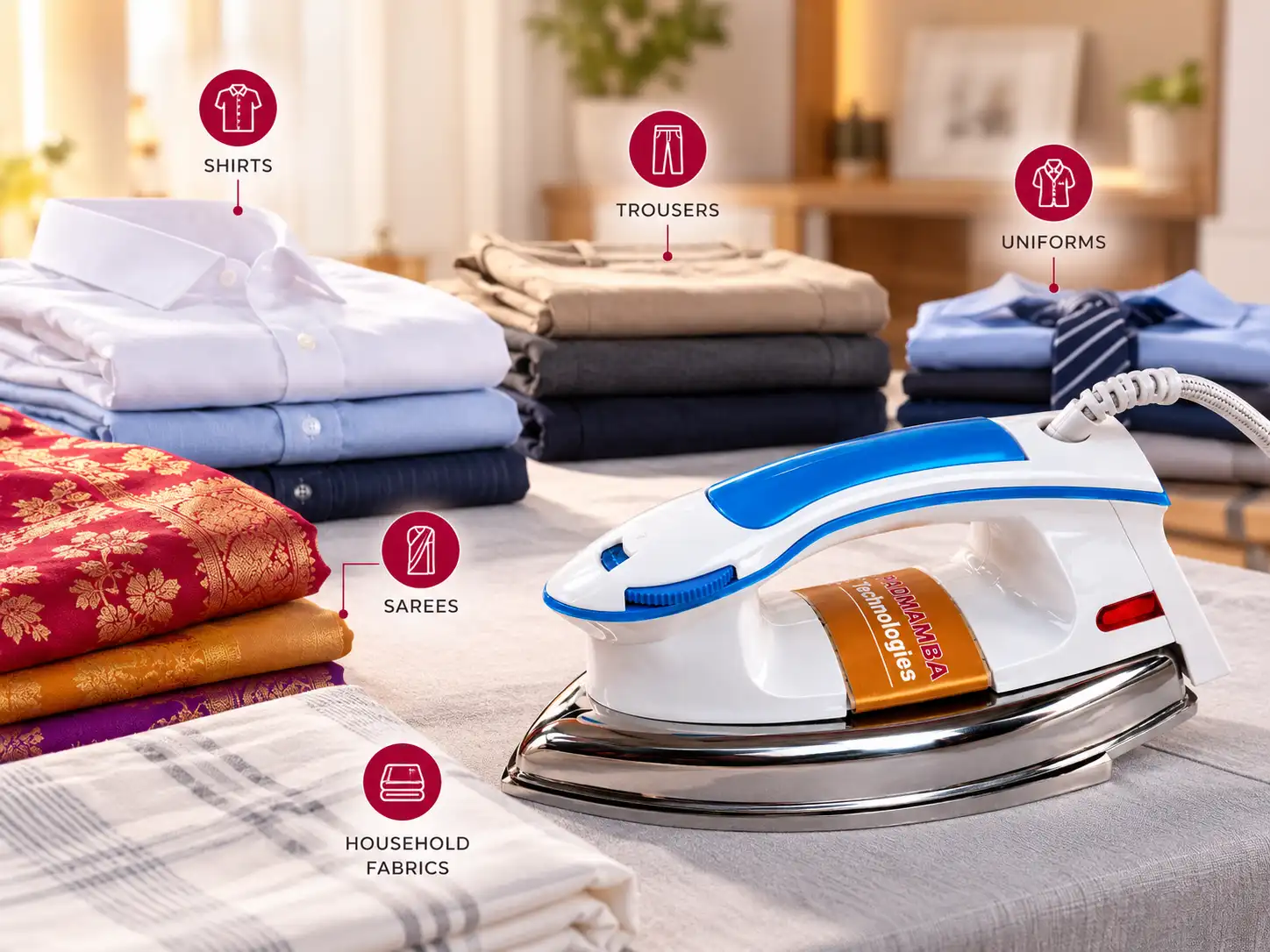 Built for Everyday Household Ironing