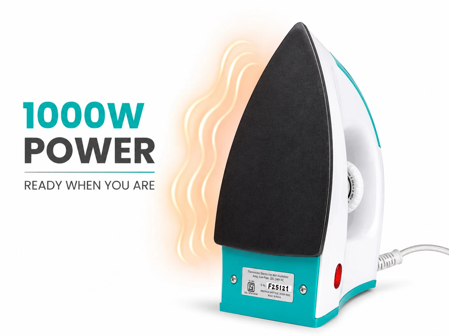 1000W Power — Ready When You Are