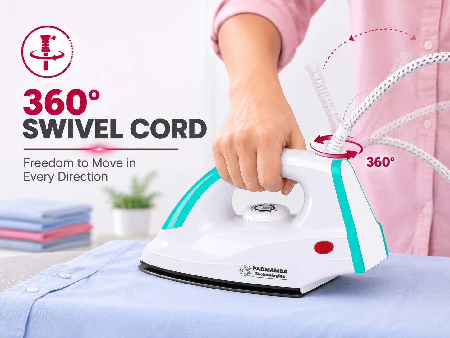 360° Swivel Cord