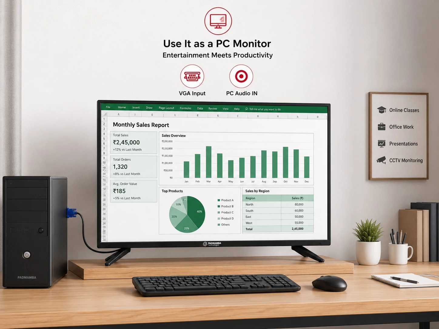 Use It as a PC Monitor