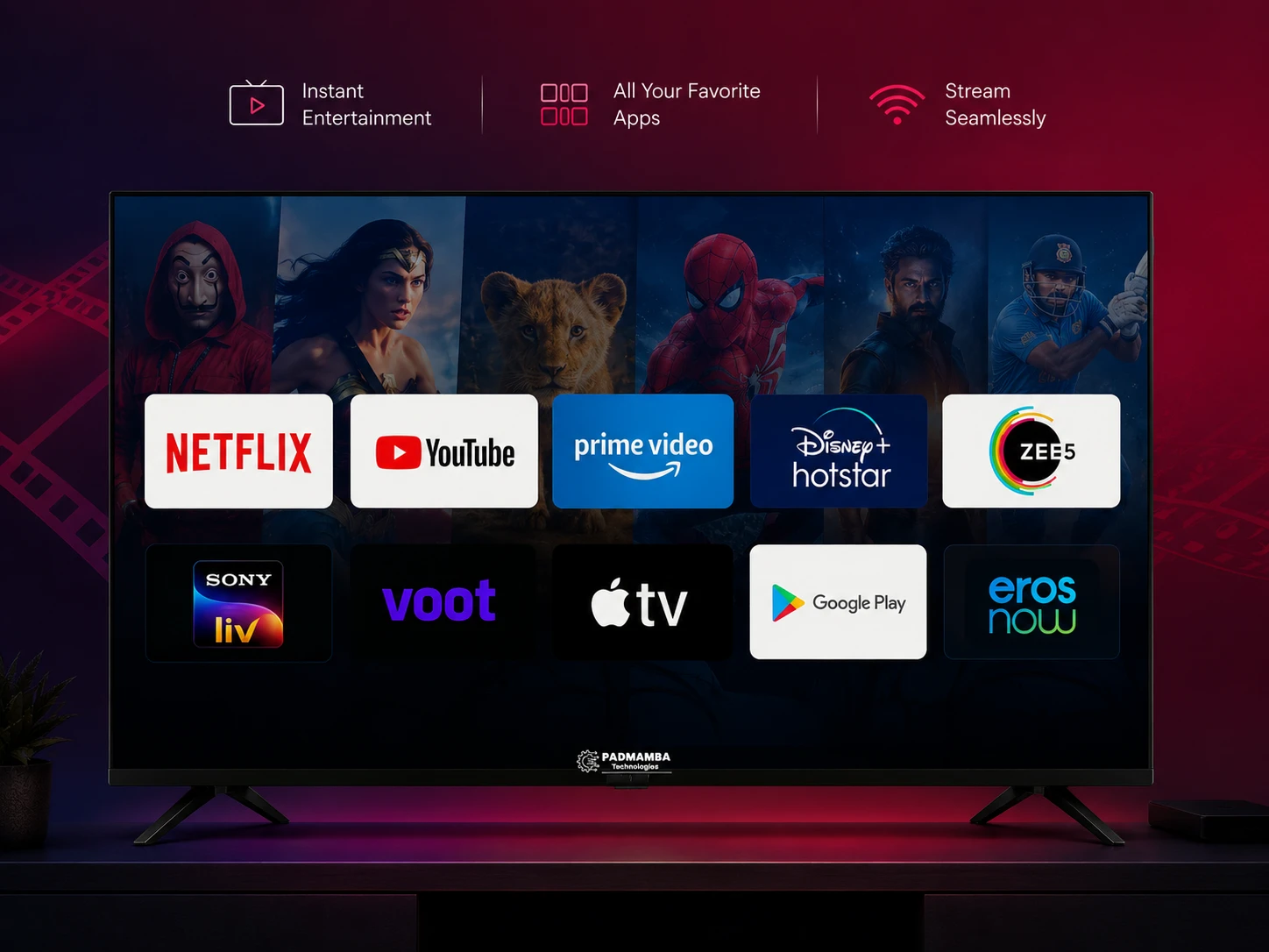 All Your Favorite Streaming Apps