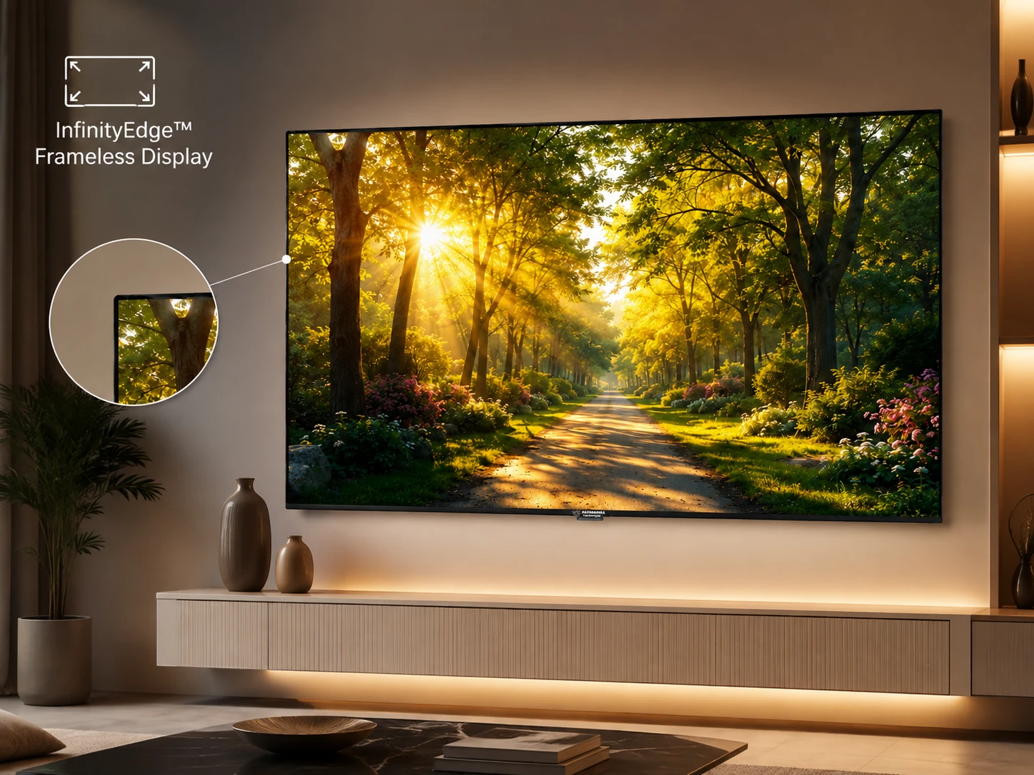 InfinityEdge™ Frameless Display