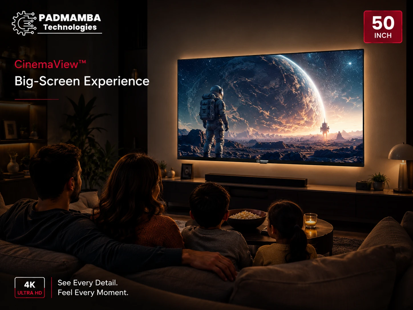 CinemaView™ 65" Experience